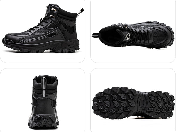 Steel Toe Work Boots for Men Women Lightweight Safety Shoes Construction Working Sneakers Nonslip  Outdoor Ankle Boots